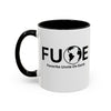 Favorite Uncle On Earth (FUOE) Accent Coffee Mug (11oz, 15oz)
