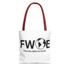 Favorite Wife On Earth (FWOE) Tote Bag - Custom Printed Stylish and Functional Tote