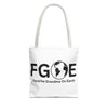Favorite Grandma On Earth (FGOE) Tote Bag - Custom Printed Stylish and Functional Tote
