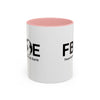 Favorite Boyfriend On Earth (FBOE) Accent Coffee Mug (11oz, 15oz)