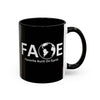 Favorite Aunt On Earth (FAOE) Accent Coffee Mug (11oz, 15oz)