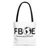 Favorite Boss On Earth (FBOE) Tote Bag - Custom Printed Stylish and Functional Tote