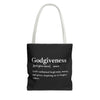 Godgiveness Tote Bag - Custom Printed Stylish and Functional Tote