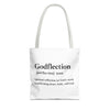 Godflection Tote Bag - Custom Printed Stylish and Functional Tote