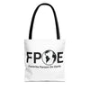 Favorite Person On Earth (FPOE) Tote Bag - Custom Printed Stylish and Functional Tote