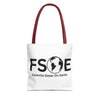 Favorite Sister On Earth (FSOE) Tote Bag - Custom Printed Stylish and Functional Tote
