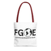 Favorite Girlfriend On Earth (FGOE) Tote Bag - Custom Printed Stylish and Functional Tote