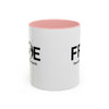 Favorite Friend On Earth (FFOE) Accent Coffee Mug (11oz, 15oz)