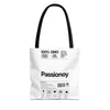 Passionoy Label Tote Bag - Custom Printed Stylish and Functional Tote