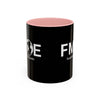 Favorite Mom On Earth (FMOE) Accent Coffee Mug (11oz, 15oz)