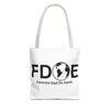 Favorite Dad On Earth (FDOE) Tote Bag- Custom Printed Stylish and Functional Tote