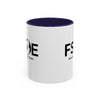 Favorite Son On Earth (FSOE) Accent Coffee Mug (11oz, 15oz)
