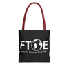 Favorite Teacher On Earth (FTOE) Tote Bag - Custom Printed Stylish and Functional Tote