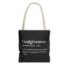 Godgiveness Tote Bag - Custom Printed Stylish and Functional Tote
