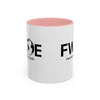 Favorite Wife On Earth (FWOE) Accent Coffee Mug (11oz, 15oz)