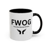 Favorite Woman of God (FWOG) Accent Coffee Mug (11, 15oz)
