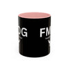 Favorite Man of God (FMOG) Accent Coffee Mug (11, 15oz)