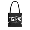 Favorite Grandpa On Earth (FGOE) Tote Bag - Custom Printed Stylish and Functional Tote