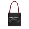 Godgiveness Tote Bag - Custom Printed Stylish and Functional Tote