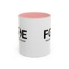 Favorite Grandma On Earth Mug (FGOE) Accent Coffee Mug (11oz, 15oz)