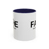 Favorite Aunt On Earth (FAOE) Accent Coffee Mug (11oz, 15oz)