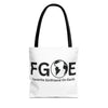 Favorite Girlfriend On Earth (FGOE) Tote Bag - Custom Printed Stylish and Functional Tote