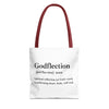 Godflection Tote Bag - Custom Printed Stylish and Functional Tote