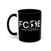 Favorite Coach On Earth (FCOE) Accent Coffee Mug (11oz, 15oz)