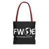 Favorite Wife On Earth (FWOE) Tote Bag - Custom Printed Stylish and Functional Tote