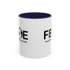 Favorite Boyfriend On Earth (FBOE) Accent Coffee Mug (11oz, 15oz)