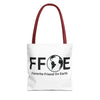 Favorite Friend On Earth (FFOE) Tote Bag - Custom Printed Stylish and Functional Tote