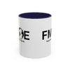Favorite Mom On Earth (FMOE) Accent Coffee Mug (11oz, 15oz)
