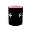 Favorite Uncle On Earth (FUOE) Accent Coffee Mug (11oz, 15oz)