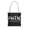 Favorite Husband On Earth (FHOE) Tote Bag - Custom Printed Stylish and Functional Tote