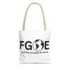 Favorite Grandpa On Earth (FGOE) Tote Bag - Custom Printed Stylish and Functional Tote