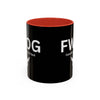 Favorite Woman of God (FWOG) Accent Coffee Mug (11oz, 15oz)