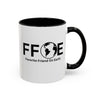 Favorite Friend On Earth (FFOE) Accent Coffee Mug (11oz, 15oz)