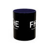 Favorite Husband On Earth (FHOE) Accent Coffee Mug (11oz, 15oz)