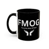Favorite Man of God (FMOG) Accent Coffee Mug (11, 15oz)