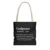 Godpeace Tote Bag - Custom Printed Stylish and Functional Tote