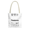 Passionoy Label Tote Bag - Custom Printed Stylish and Functional Tote