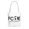 Favorite Coach On Earth (FCOE) Tote Bag - Custom Printed Stylish and Functional Tote