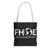 Favorite Husband On Earth (FHOE) Tote Bag - Custom Printed Stylish and Functional Tote
