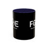 Favorite Grandma On Earth Mug (FGOE) Accent Coffee Mug (11oz, 15oz)