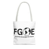 Favorite Grandpa On Earth (FGOE) Tote Bag - Custom Printed Stylish and Functional Tote
