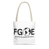 Favorite Grandma On Earth (FGOE) Tote Bag - Custom Printed Stylish and Functional Tote