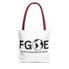 Favorite Grandma On Earth (FGOE) Tote Bag - Custom Printed Stylish and Functional Tote