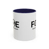 Favorite Grandma On Earth Mug (FGOE) Accent Coffee Mug (11oz, 15oz)