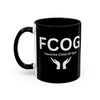 Favorite Child of God (FCOG) Accent Coffee Mug (11, 15oz)