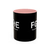 Favorite Grandma On Earth Mug (FGOE) Accent Coffee Mug (11oz, 15oz)